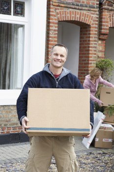 House removals team helping with a Barnsbury home move