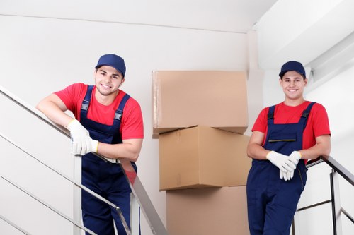 Man with van service helping with a local move in Barnsbury