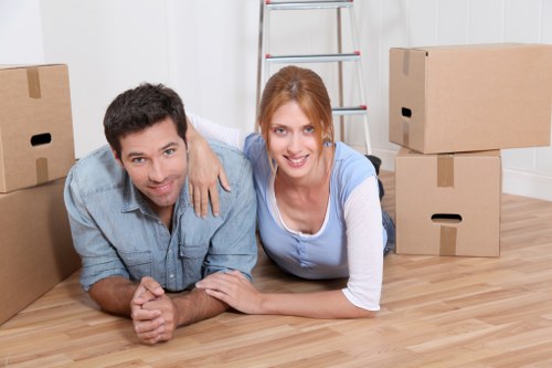 Man with van helping with a local move in Barnsbury